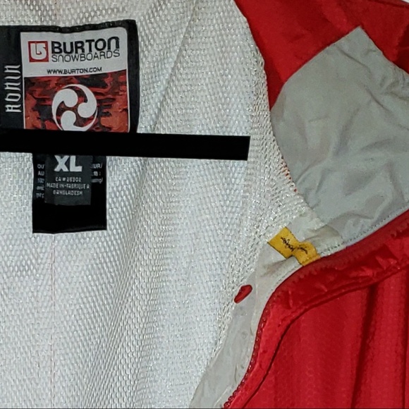 Burton Ronin Snowboard Jacket XL - Picture 7 of 8